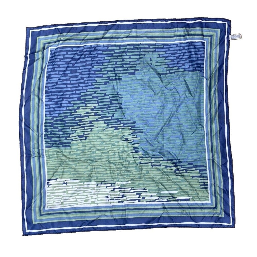 Totes Rain Scarf Women Ladies Fashion Blue Green Print Shawl Scarf Scarve Stole